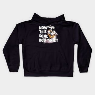 Now This Some Boo Sheet Kids Hoodie